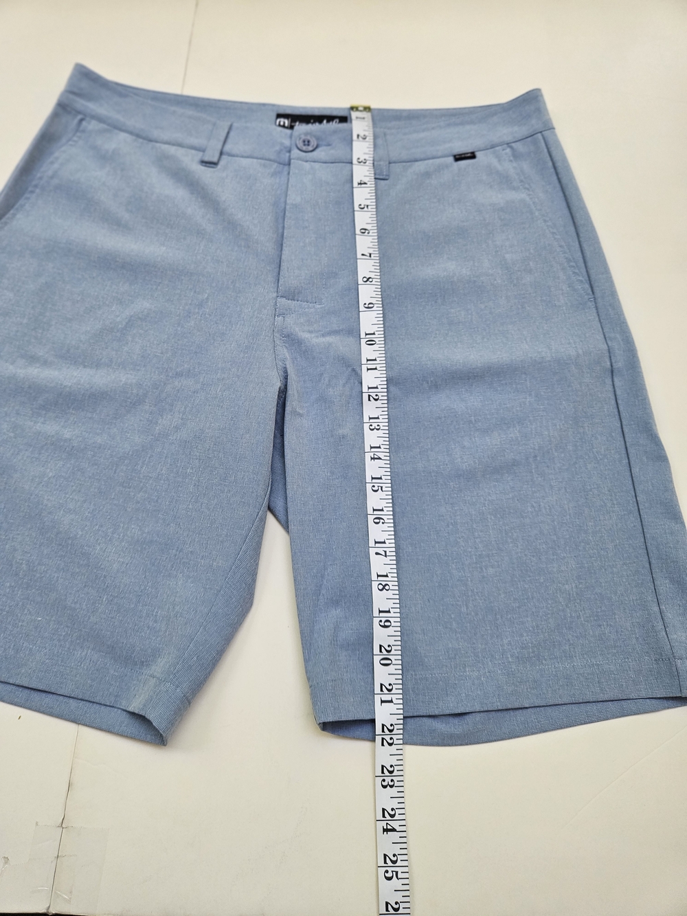 TravisMathew Men's Blue Performance Golf Shorts Size 35 Stretch Casual NWOT - Picture 8 of 14